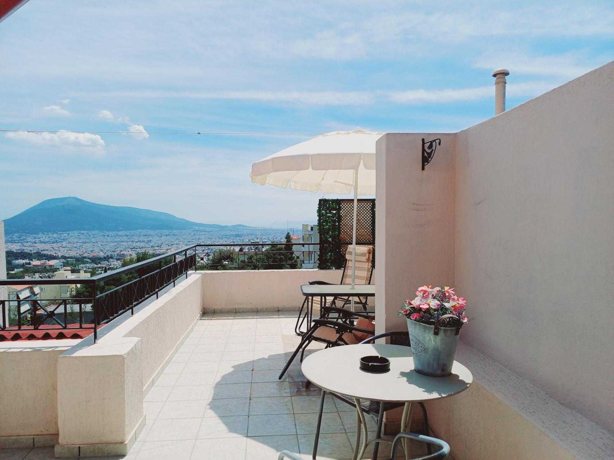 Cozy Loft 360O View Of Athens Διαμέρισμα Δωμάτιο φωτογραφία